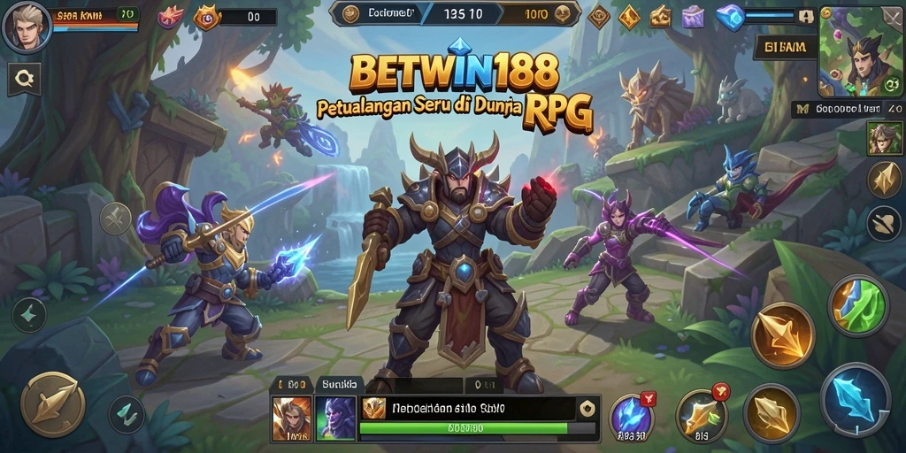 Tampilan gameplay RPG yang memukau di BETWIN188.