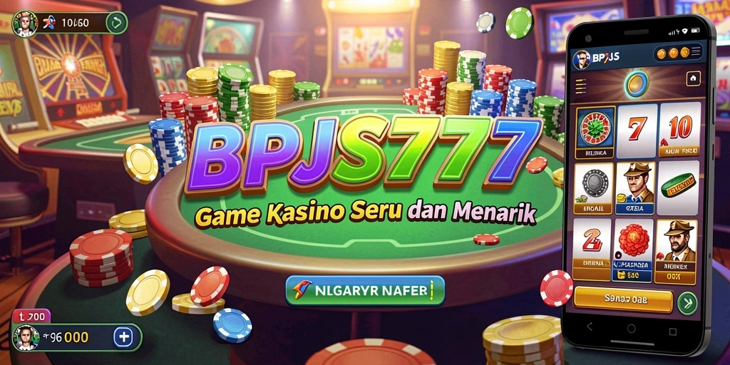 Tampilan gameplay BPJS777 yang menegangkan dan mengasyikkan dalam permainan kasino.