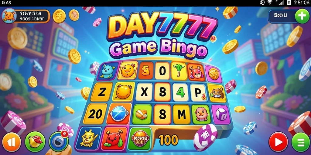 Tampilan gameplay Bingo yang seru dan interaktif di DAY777.