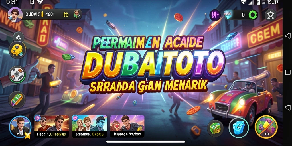 Tangkapan layar dari gameplay seru DUBAITOTO.