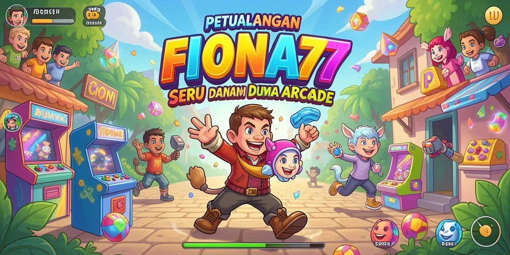 Tampilan gameplay seru di FIONA77 dengan karakter yang aktif.