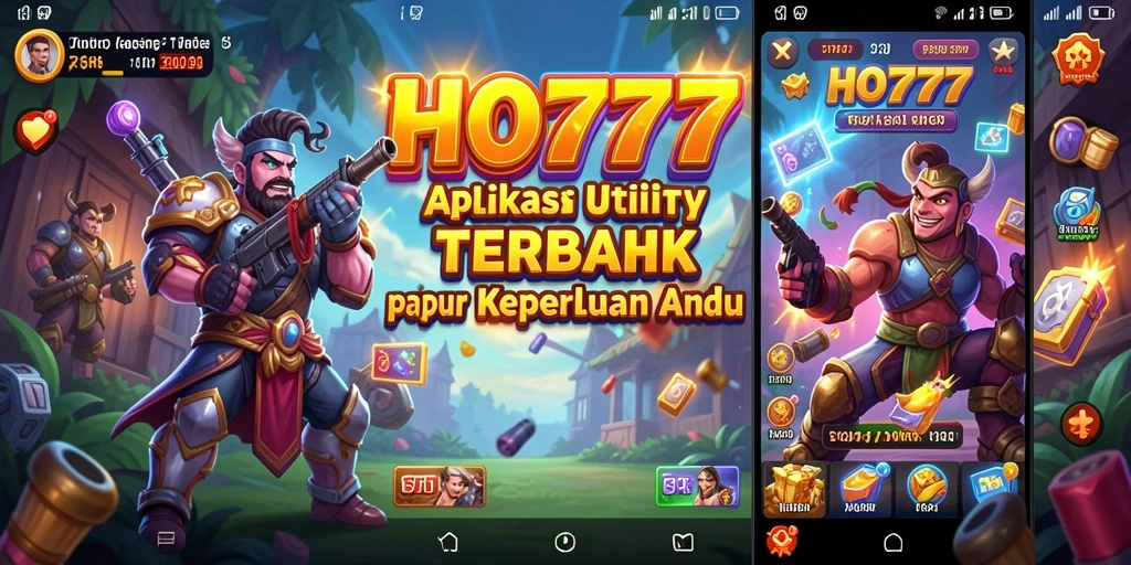 Tampilan antarmuka aplikasi HO777 yang ramah pengguna.