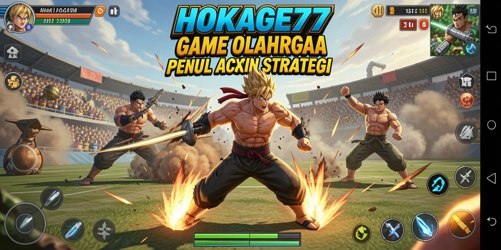 Gameplay mendebarkan di HOKAGE77 dengan para pemain beraksi.