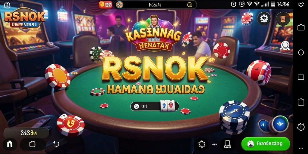 Tampilan gameplay RSNOK yang menampilkan keseruan bermain Kasino.