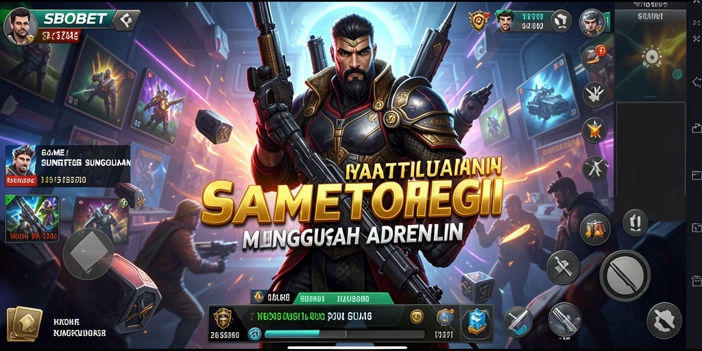 Tampilan gameplay SBOBET yang seru dan strategis dalam aksi.