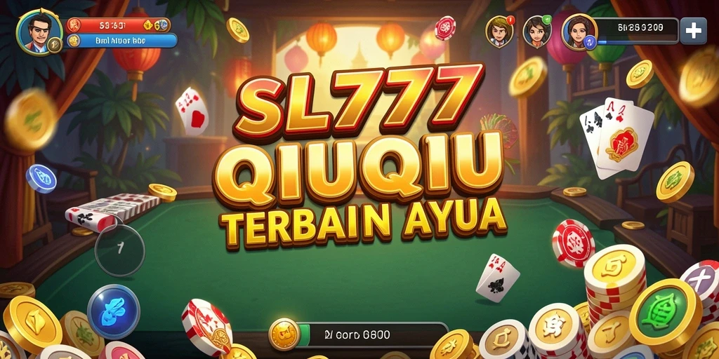 Tampilan screenshot utama SL777 menampilkan gameplay QiuQiu yang seru.