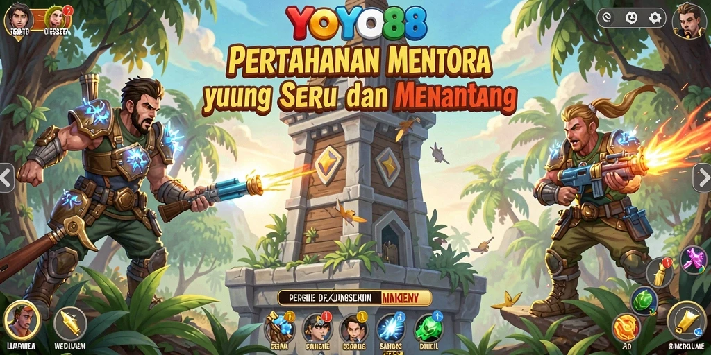 Tampilan gameplay seru di YOYO88 yang menggugah adrenalin.